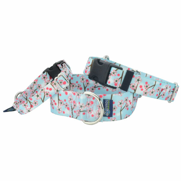 Cherry Blossoms Dog Collar – EarthStyle 2 Hounds Design