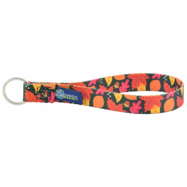 Earthstyle Keychains Falling Leaves 2 Hounds Design