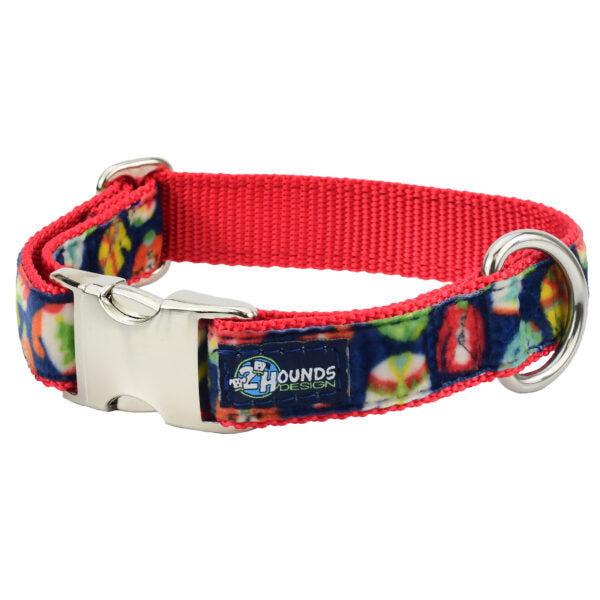 Cozy Sweaters Velvet Essential Dog Collar (1″ Only) XXLarge (26-34 inches) 2 Hounds Design