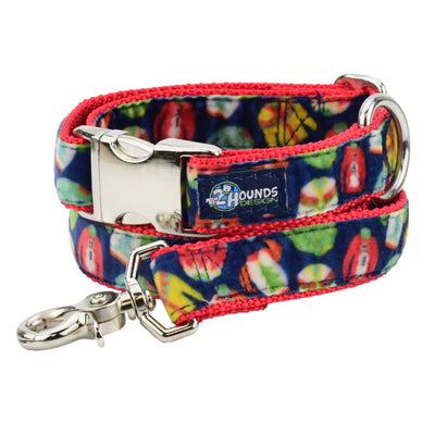 Cozy Sweaters Velvet Essential Dog Collar (1″ Only) 2 Hounds Design