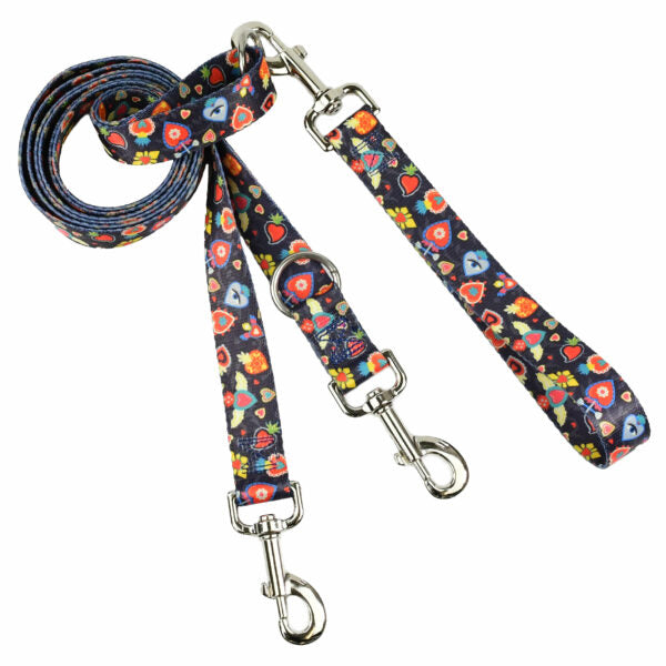 Gothic Hearts Freedom No-Pull Dog Harness – EarthStyle 2 Hounds Design