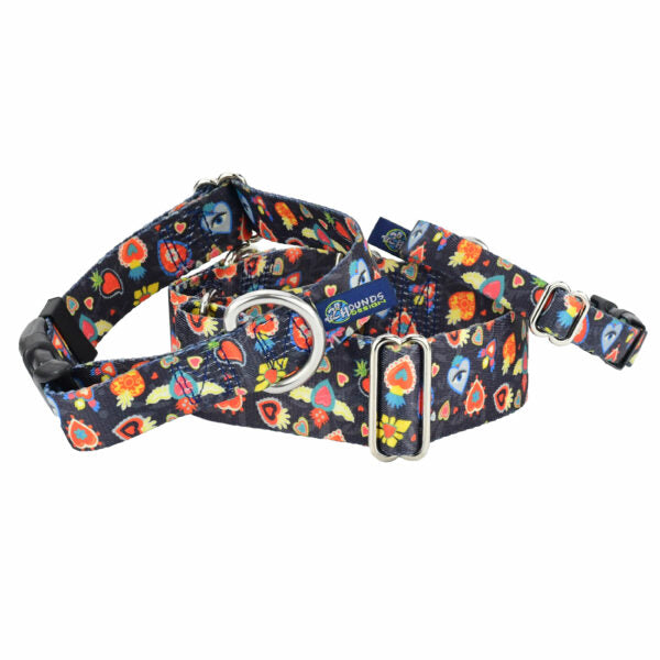 Gothic Hearts Dog Collar – EarthStyle 2 Hounds Design