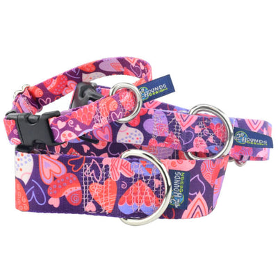 Wild Hearts Dog Collar – EarthStyle 2 Hounds Design