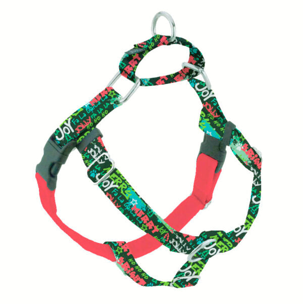 Holiday Graffiti Freedom No-Pull Dog Harness – EarthStyle 2 Hounds Design