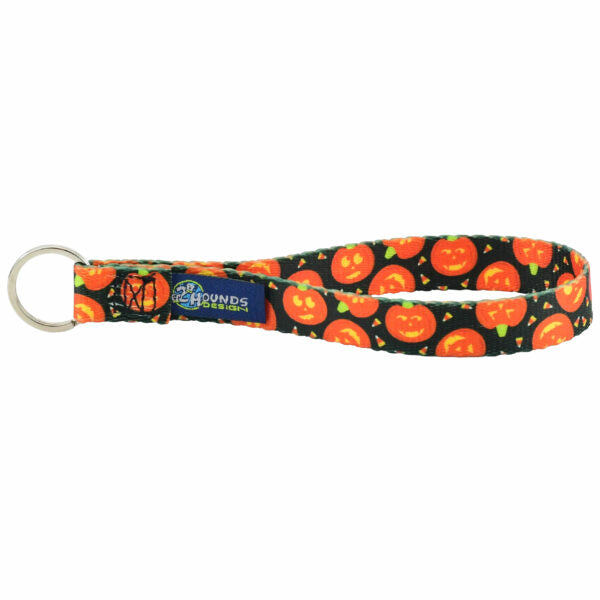 Earthstyle Keychains Jack O Lantern 2 Hounds Design