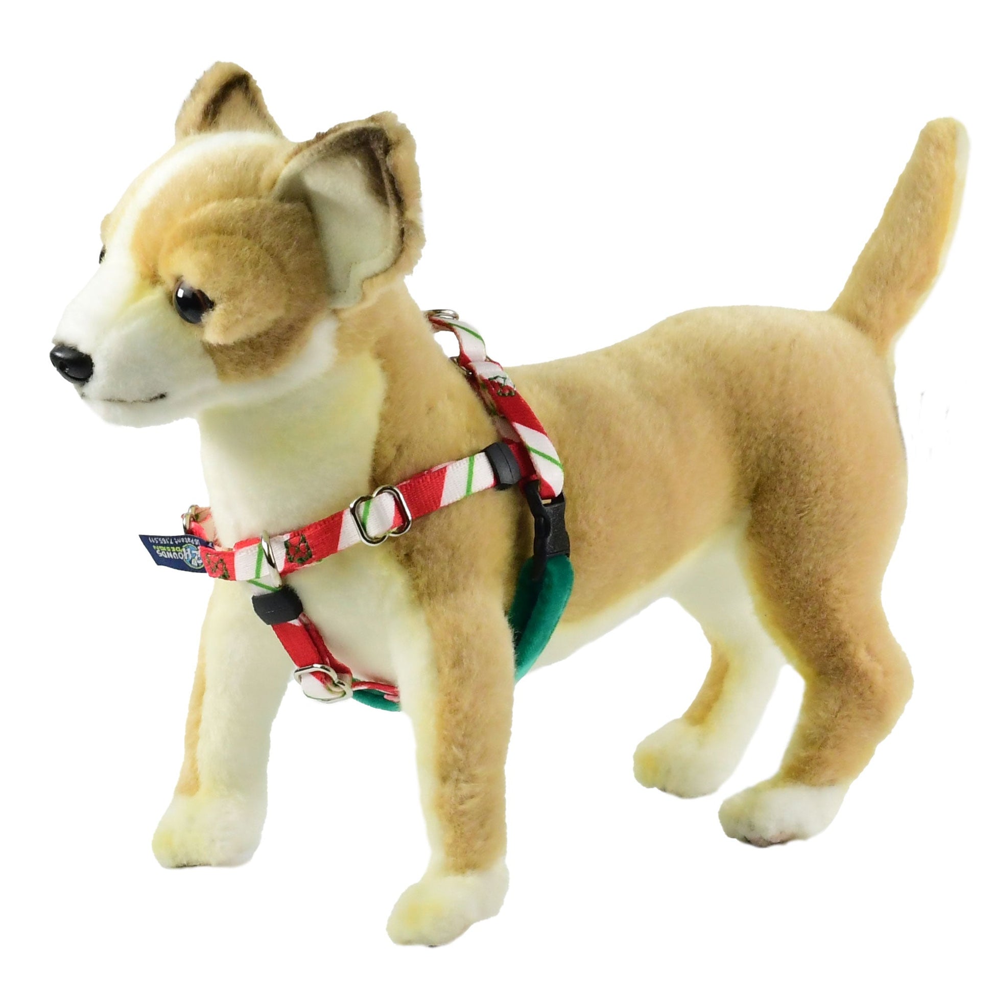 XXSmall Peppermint Freedom No-Pull Harness 13"-16" Chest 2 Hounds Design