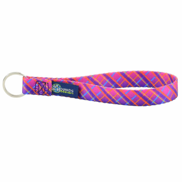 Earthstyle Keychains Neon Sunrise 2 Hounds Design