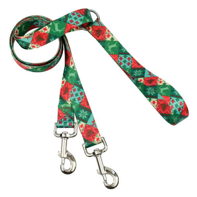 Christmas Patchwork Freedom No-Pull Dog Harness – EarthStyle 2 Hounds Design