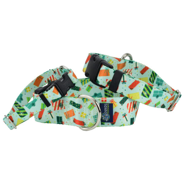 Presents Galore Dog Collar – EarthStyle 2 Hounds Design