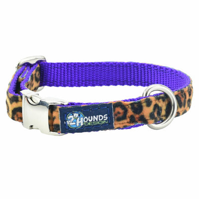 Soft Kitty Velvet Essential Martingale Dog Collar (Multiple Webbing Color Options) 2 Hounds Design