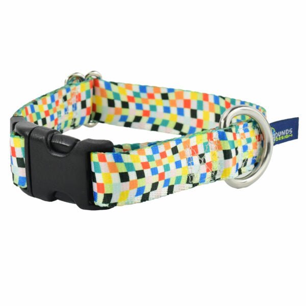 Indy Flag Dog Collar – EarthStyle 1 inch 2 Hounds Design
