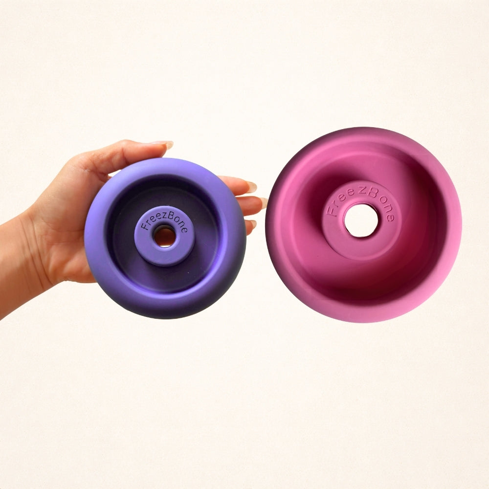 Freez Doughnut - Super Durable Treat Toy Freezbone