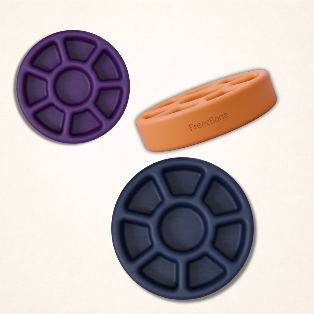 FreezWheel - Durable Interactive Chew Freezbone
