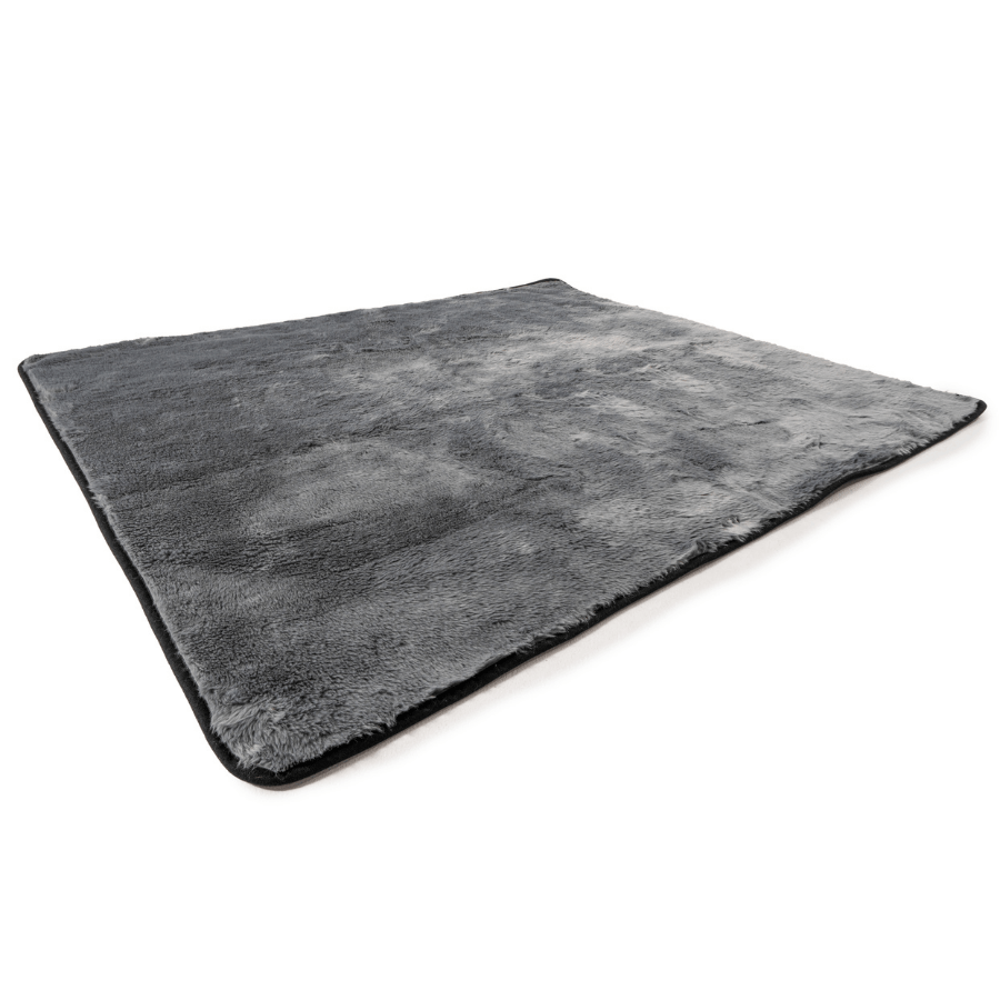 PupProtector™ Summer Short Fur Waterproof Throw Blanket - Charcoal Grey Dog Blanket Paw.com