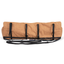 PupProtector™ Faux Cool-to-Touch Vegan Leather Memory Foam Dog Car Bed - Camel Travel Paw.com