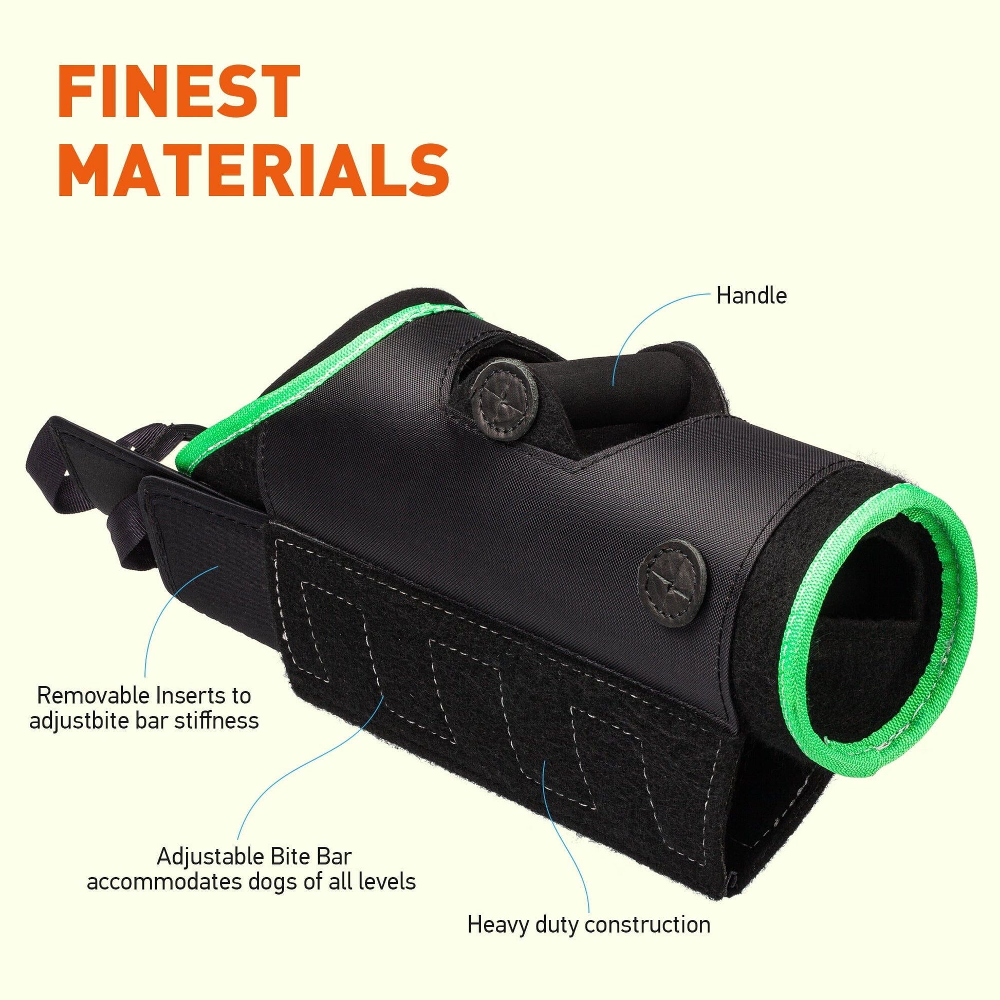 Viper Short Multi-Level Bite Sleeve with Adjustable Bite Bar Bite Sleeves Dogline