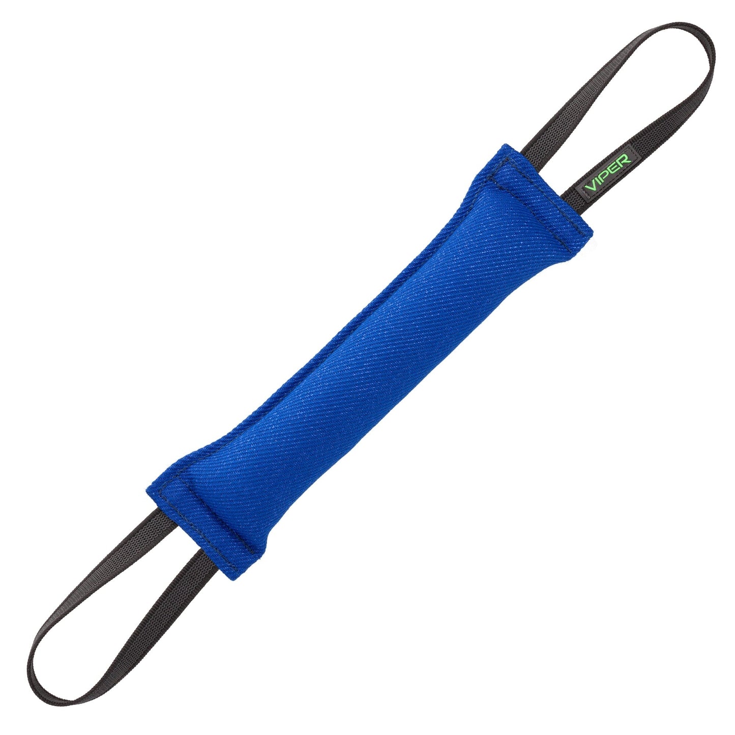 Viper French Linen Tug Blue 16in L x 2.5in W Dog Toys Dogline