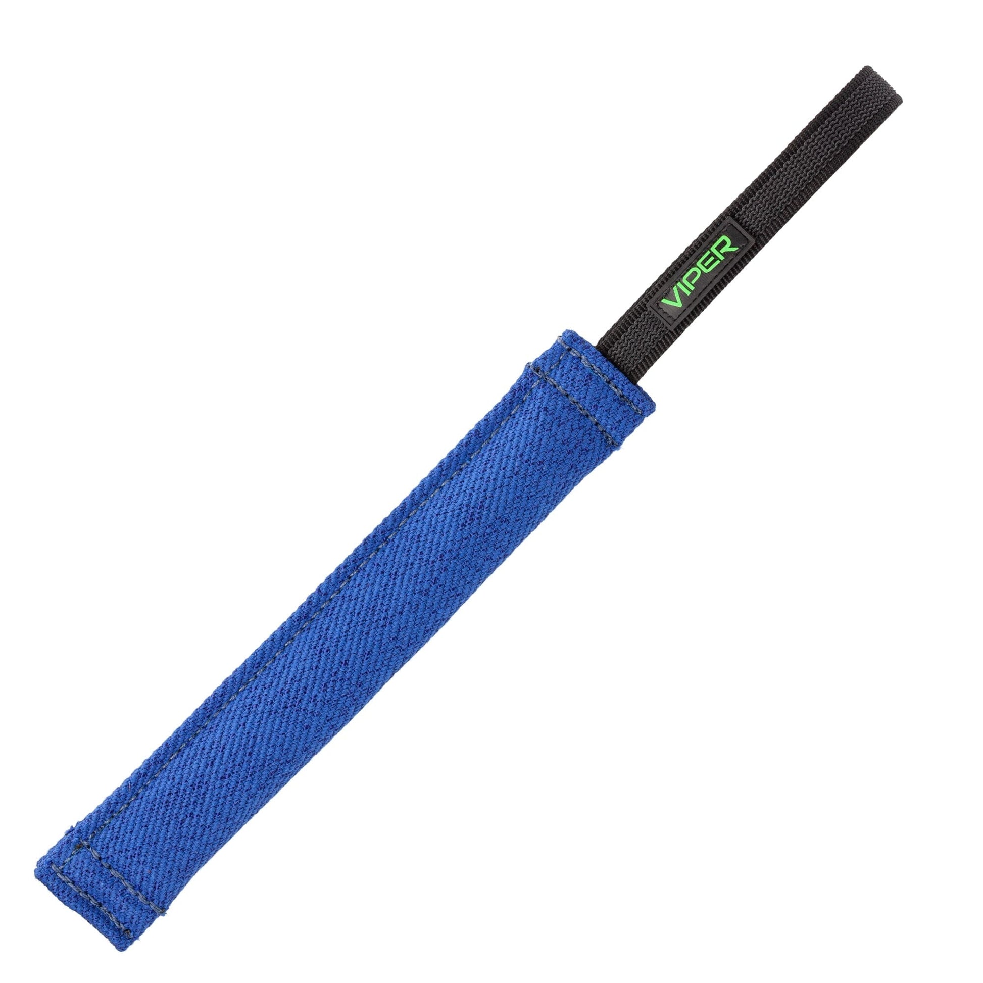 Viper French Linen Tug Blue 12in L x 1.5in W Dog Toys Dogline