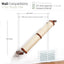 Slanted Cat Scratcher for Wall English Chestnut Bamboo 2-Tier Single None Cat Scratcher Catastrophic Creations