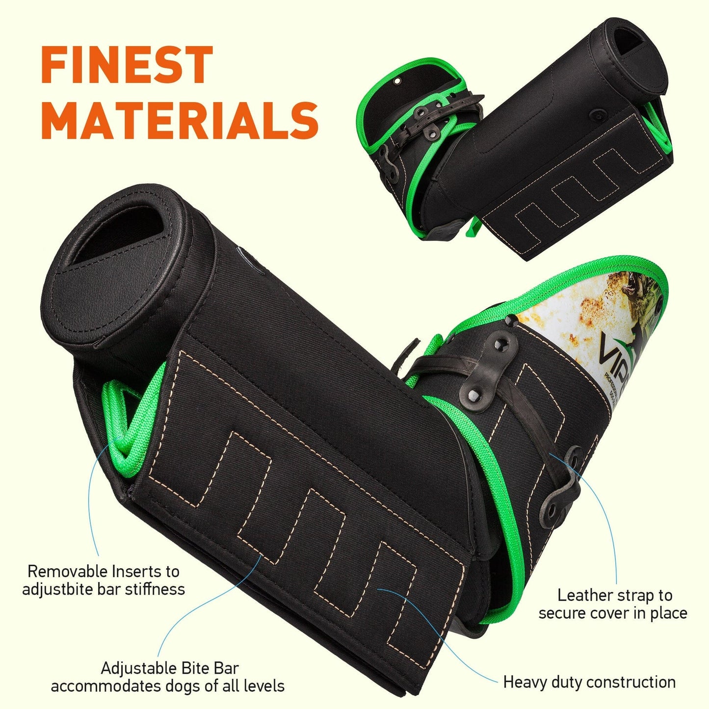 Viper Multi-Level Bite Sleeve with Adjustable Bite Bar Bite Sleeves Dogline