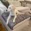 PupProtector™ Luxe Waterproof Bed Runner - Ultra Soft Chinchilla Dog Blanket Paw.com