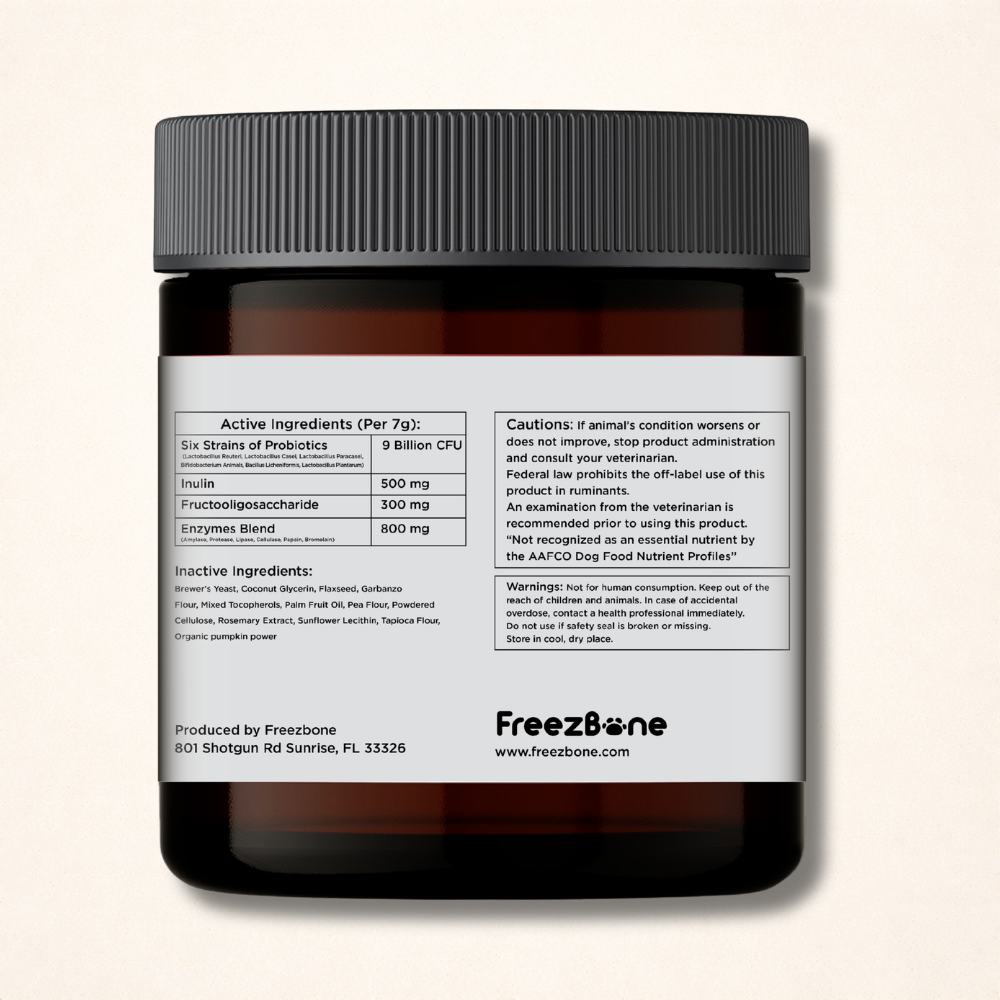 Probiotic Chews (90 Chews) Freezbone