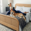PupProtector™ Luxe Waterproof Bed Runner - Ultra Soft Chinchilla Dog Blanket Paw.com