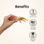 Freezbone Whole Chicken Feet Dental Treats for Dogs - Human Grade - Single Ingredient Dog Treats Freezbone