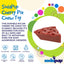 Cherry Pie Nylon Dog Chew Toy for Aggressive Chewers | USA Made | SodaPup Nylon Dog Toys SodaPup/True Dogs, LLC