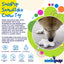 Snowflake Nylon Dog Chew Toy for Aggressive Chewers | USA Made & FDA Compliant Nylon Dog Toys SodaPup/True Dogs, LLC