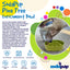 Pine Tree Christmas eBowl Deep Slow Feeder Dog Bowl for Enrichment | USA Made EBOWL SodaPup/True Dogs, LLC