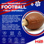 Football Dog Chew Toy & Treat Dispenser - USA Made | SodaPup Rubber Dog Toys SodaPup/True Dogs, LLC
