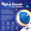 Flying Saucer Dog Toy - Durable UFO Chew Toy & Treat Dispenser | USA Made Rubber Dog Toys SodaPup/True Dogs, LLC