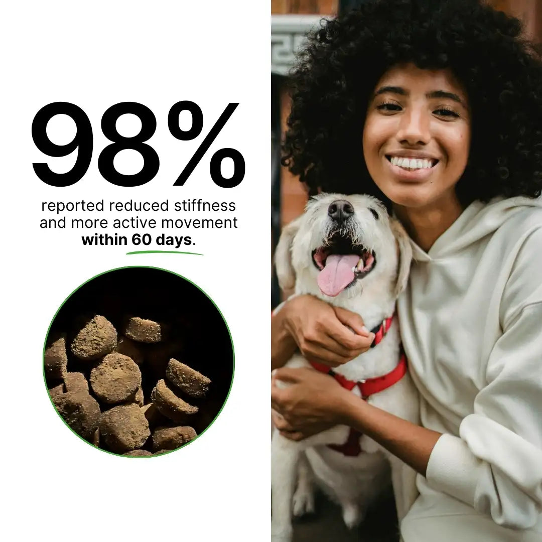 Hip & Joint With Hemp For Dogs 9oz Jar (120 count) Dog Soft Chews Dogline
