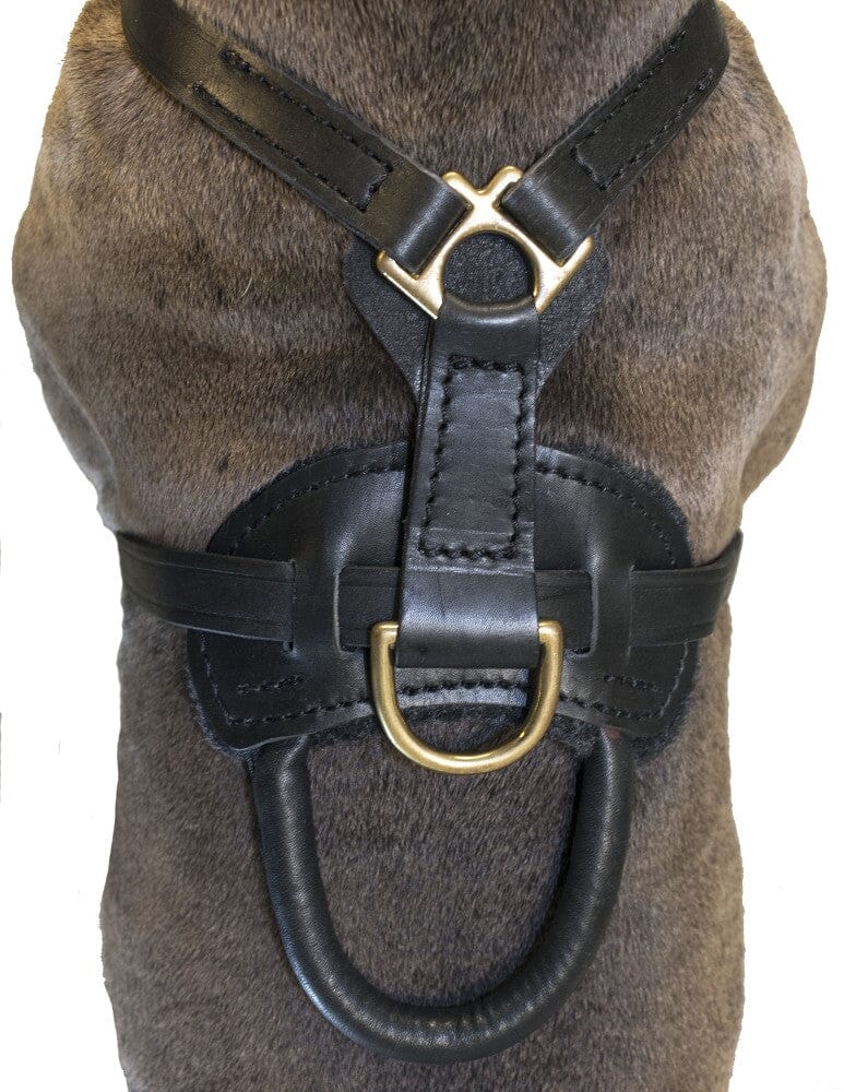 Viper Typhoon Leather Working Dog Harness Harnesses Dogline