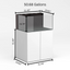 Reef Ready 50-Gallon AIO System Saltwater Tank Aquarium Sea Cardinal