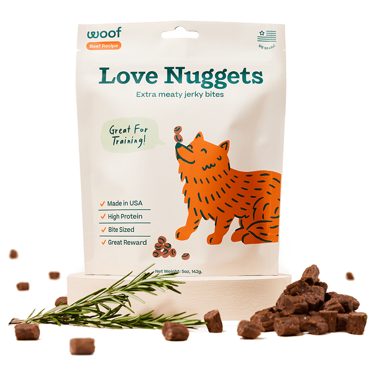 Love Nuggets Woof