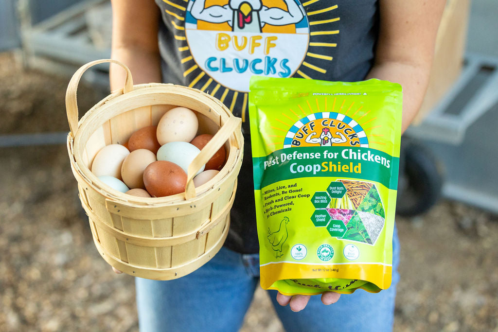 CoopShield—Herbal Pest Defense for Chickens Buff Clucks