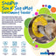 Sun n' Sea eMat - Enrichment Lick Mat For Dogs and Cats - With Suction Cups - Beach Design | USA Made EMAT SodaPup/True Dogs, LLC