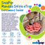 Mandala Softie eTray Shallow Slow Feeder Dog Bowl with Suction Cups | USA Made ETRAY SodaPup/True Dogs, LLC