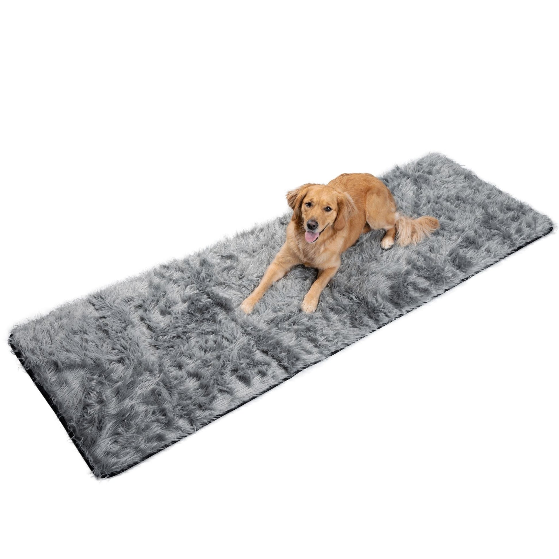 PupProtector™ Waterproof Bed Runner - Charcoal Grey Dog Blanket Paw.com