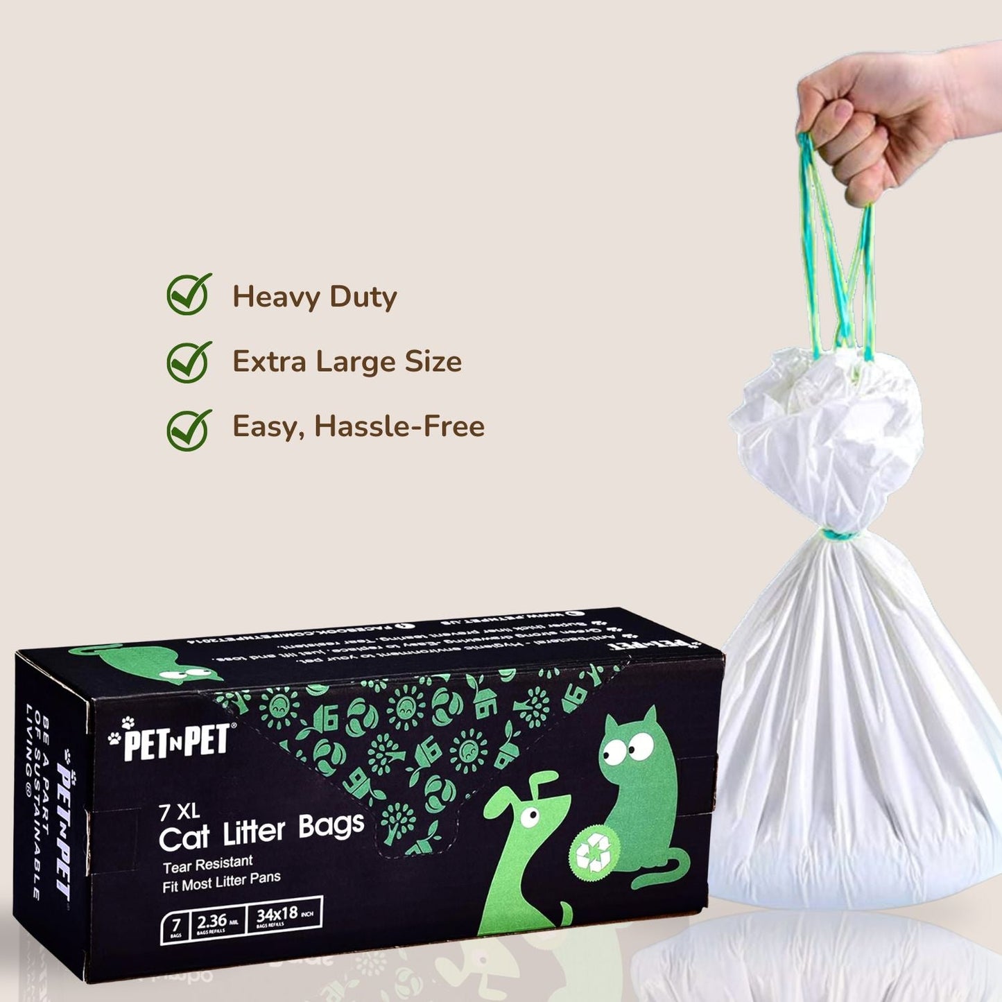 XL Cat Litter Box Liners Pet N Pet ®