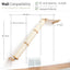 Slanted Cat Scratcher for Wall Cat Scratcher Catastrophic Creations