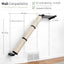 Slanted Cat Scratcher for Wall Cat Scratcher Catastrophic Creations