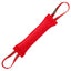 Viper French Linen Tug Red 16in L x 2.5in W Dog Toys Dogline