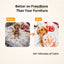 FreezHeart - Durable Heart Enrichment Chew Freezbone