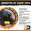 Tractor Nylon Dog Toy for Aggressive Chewers | USA Made | SodaPup Nylon Dog Toys SodaPup/True Dogs, LLC