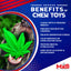 Colorado Maple Leaf Nylon Dog Chew Toy for Aggressive Chewers | USA Made Nylon Dog Toys SodaPup/True Dogs, LLC