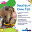 Corn on the Cob Nylon Dog Toy for Aggressive Chewers | USA Made | SodaPup Nylon Dog Toys SodaPup/True Dogs, LLC