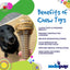 Honey Bone Dental Tower Nylon Chew Toy for Aggressive Chewers | USA Made Nylon Dog Toys SodaPup/True Dogs, LLC